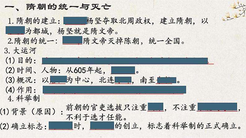 1-13课复习课件部编版七年级历史下册第3页