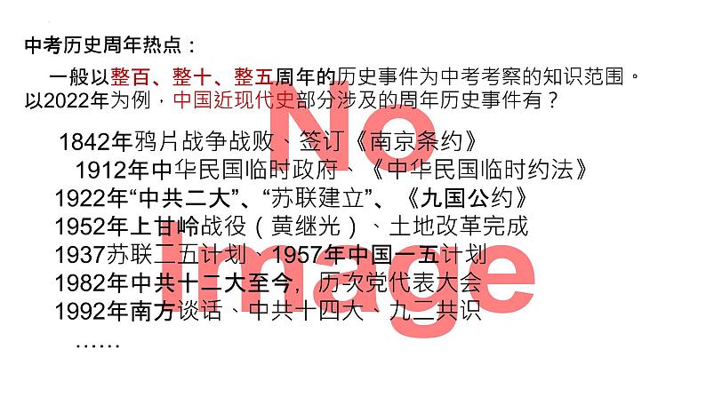 2022年陕西省中考历史周年热点专题课件02