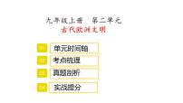 九年级上册第二单元古代欧洲文明复习课件2022年中考历史考点专项突破