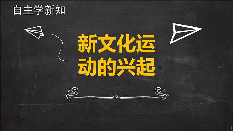 统编版《中国历史》八年级上册第四单元 新民主主义革命的开始《新文化运动》课件06