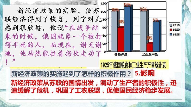 3.11苏联的社会主义建设课件 2021-2022学年部编版九08