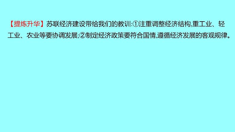 3.11苏联的社会主义建设 课件2021-2022学年部编版九第7页