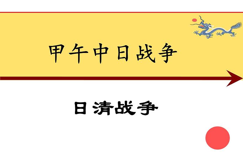 初中历史 人教课标版（部编） 八年级上册第5课 甲午中日战争与列强瓜分中国狂潮 课件第3页