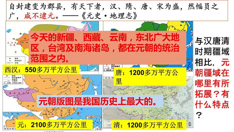 人教部编版七年级历史下册---第11课元朝的统治（讲）同步课件第6页