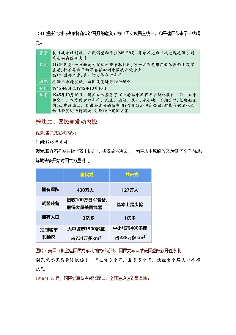 第23课 内战爆发  教学课件+教案+视频素材03
