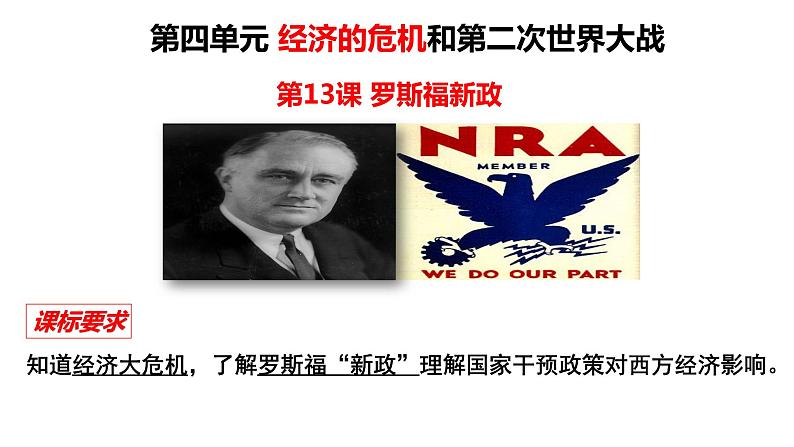 第13课 罗斯福新政课件PPT01