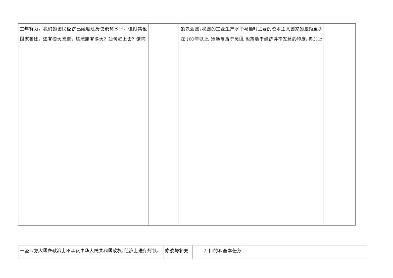第4课工业化的起步和人民代表大会制度的确立教案第2页