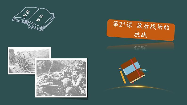 第21课 敌后战场的抗战  教学课件+教案+视频素材01