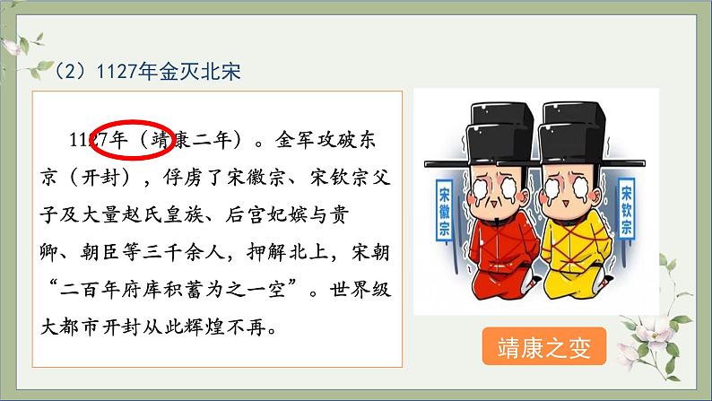 2021-2022学年统编版历史七年级下册第8课 金与南宋的对峙课件第7页