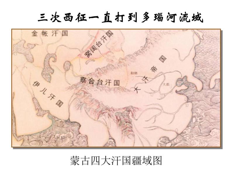人教部编七下历史 10蒙古族的兴起与元朝的建立 课件02