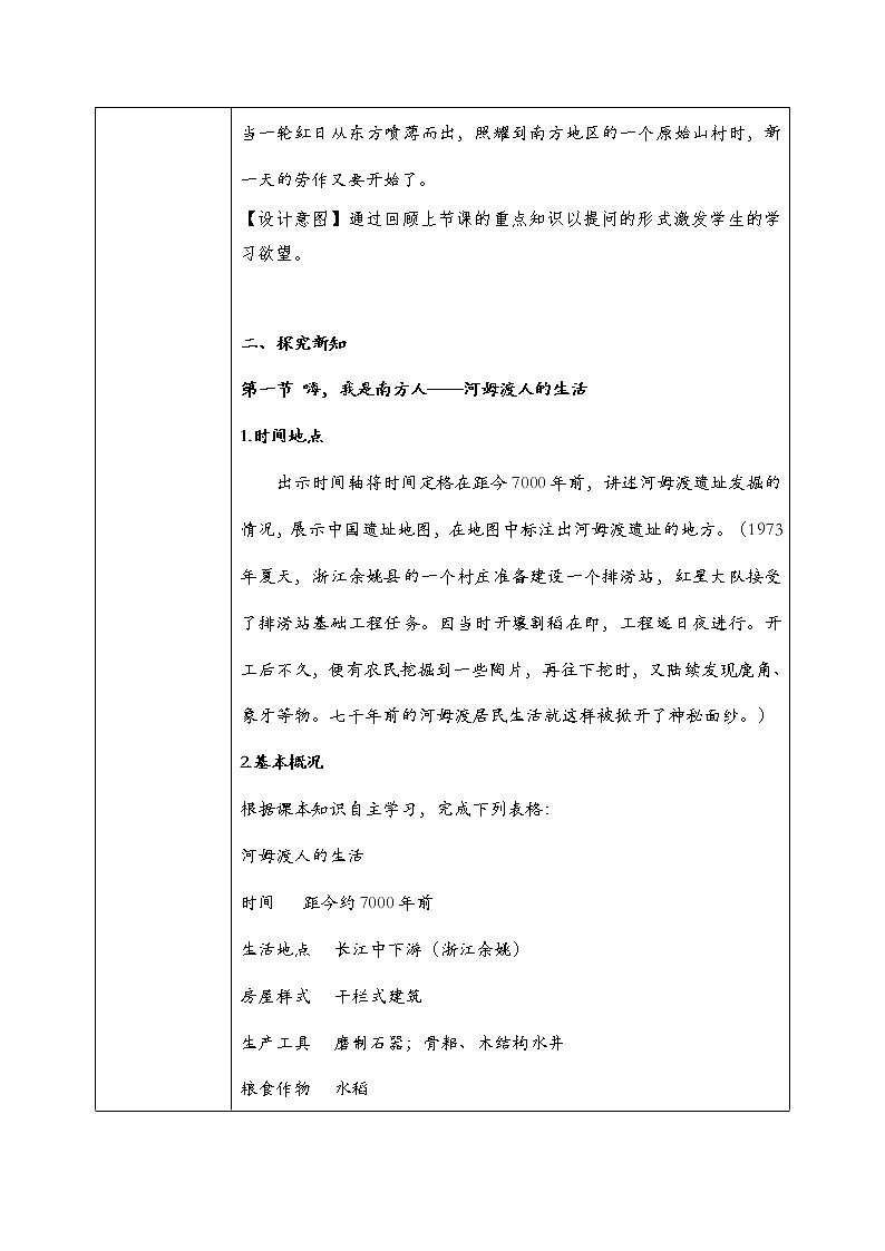 部编版七上第2课《原始农耕生活》课件+教案02