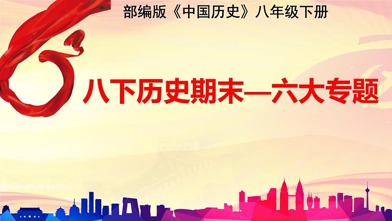 2022部编版历史八年级下册期末复习（六大专题）【课件】（10页）01