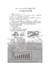 河南省周口市扶沟县2021-2022学年八年级下学期期末历史试卷（含答案）
