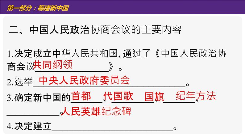 初中 初二 历史  中华人民共和国成立 课件05