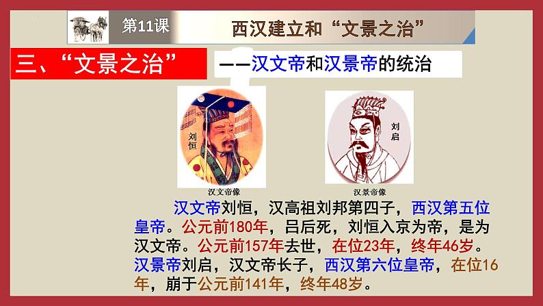 3.11西汉建立和“文景之治”课件2022_2023学年部编版七年级历史上册第7页
