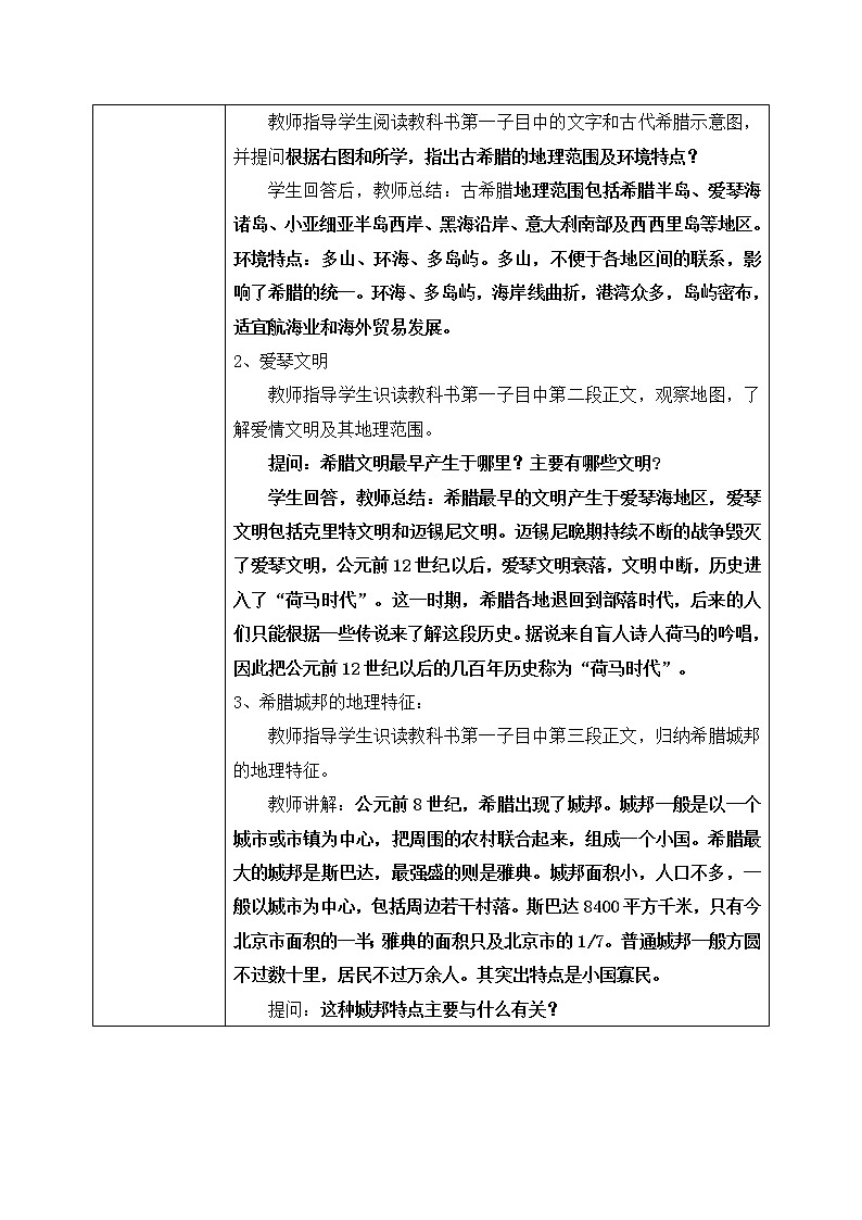 第四课《希腊城邦和亚历山大帝国》PPT课件+教学设计+同步练习02