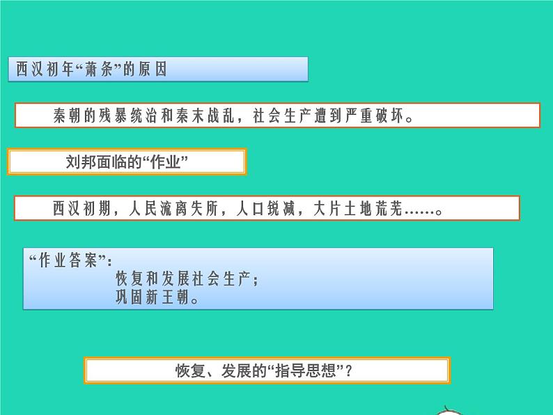 2022七年级历史上册第三单元秦汉时期：统一多民族国家的建立和巩固第11课西汉建立和文景之治课件统编版第4页