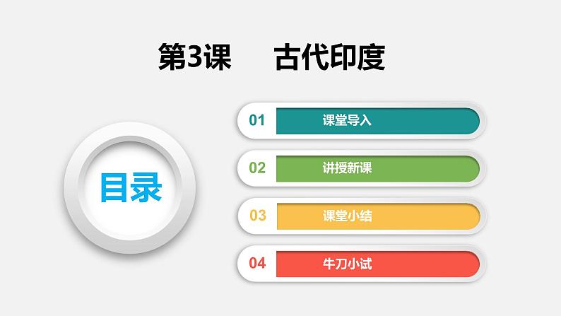 2022-2023学年人教版部编版九年级历史上册--第3课 古代印度（课件)第4页