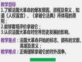 2022-2023学年人教版部编版九年级历史上册--第19课 法国大革命和拿破仑帝国（课件)