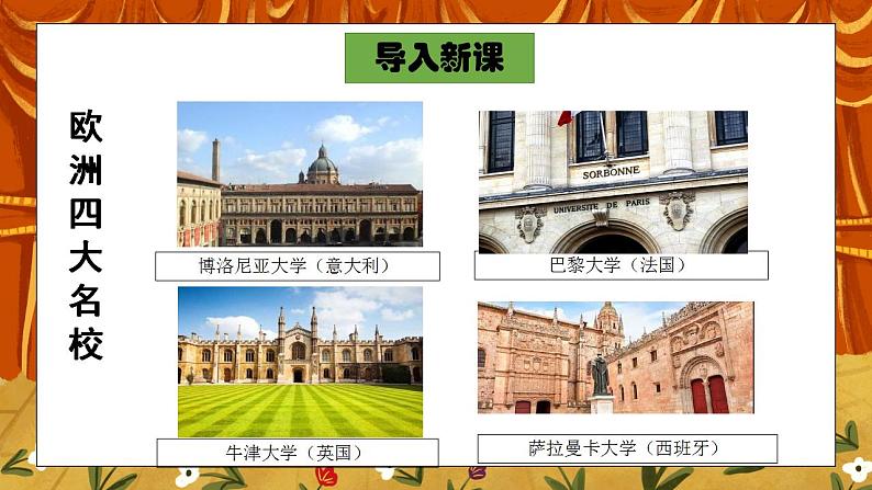 第九课《中世纪城市和大学的兴起》PPT+教学设计+同步练习03