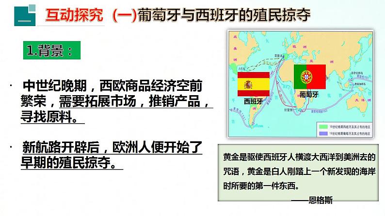 部编版历史九年级上册 第16课 早期殖民掠夺 课件03