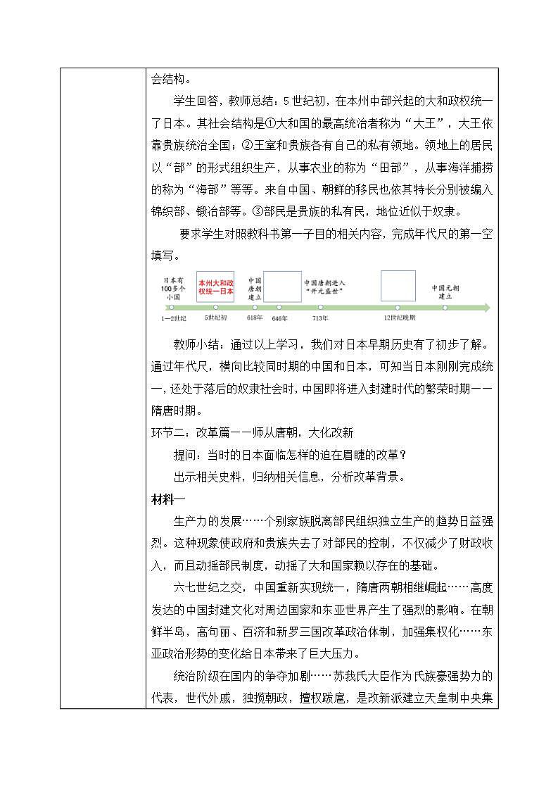 第11课《古代日本》PPT+教学设计+同步练习03