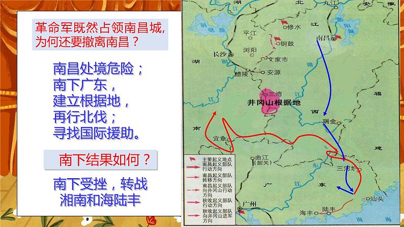 5.2《毛泽东开辟井冈山道路》课件+教案+练习08