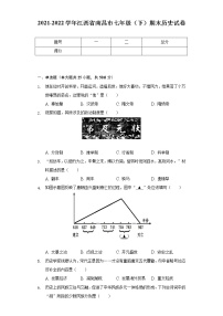 2021-2022学年江西省南昌市七年级（下）期末历史试卷（含解析）