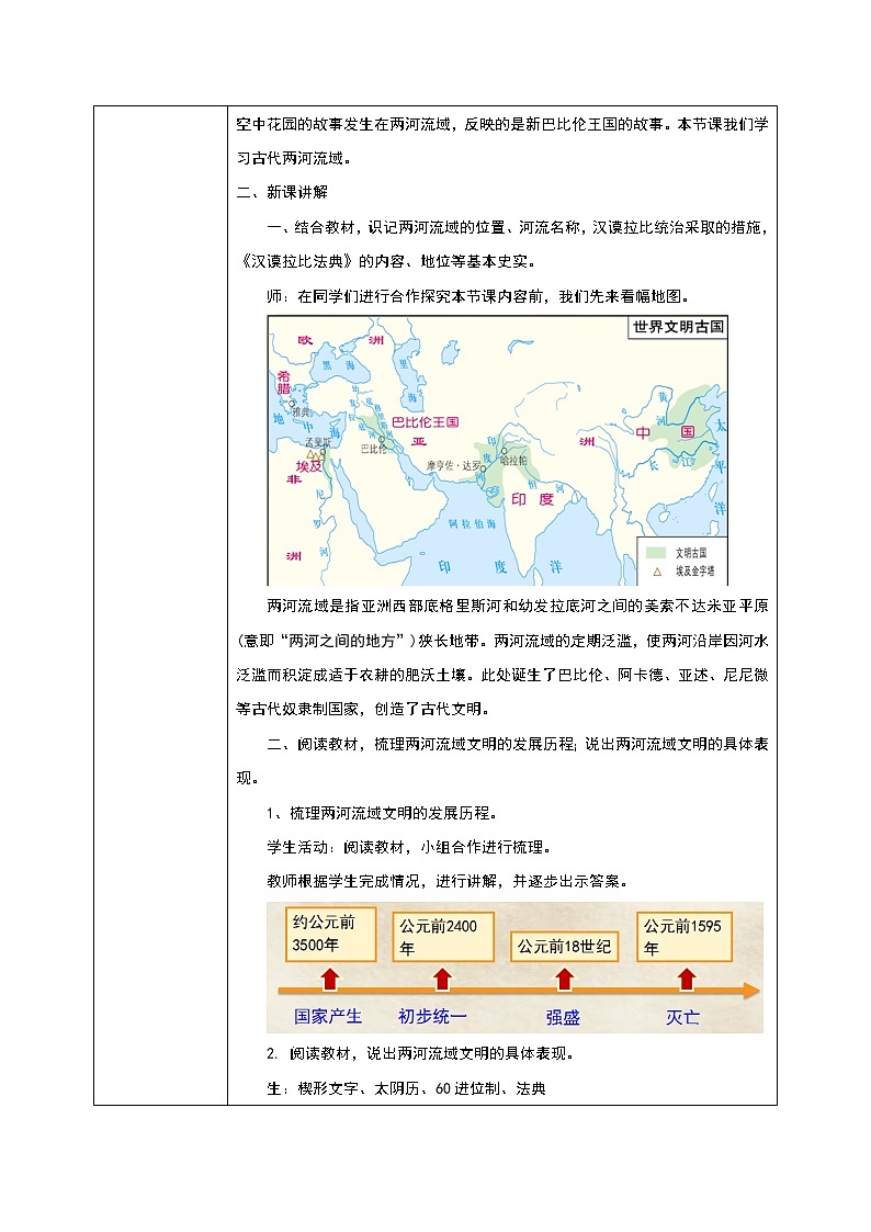 第2课《古代两河流域》课件+教案+视频02