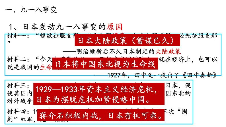 6.18从九一八事变到西安事变课件   部编版八年级历史上册第5页