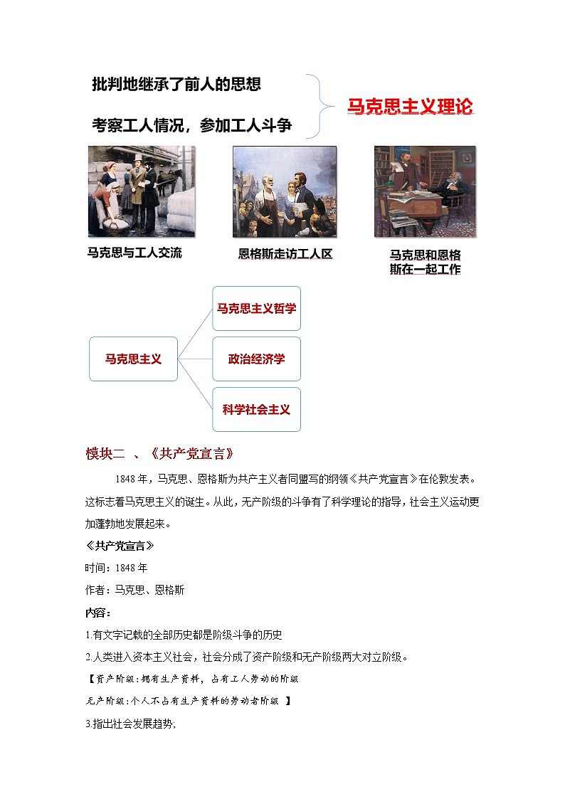 第21课 马克思主义的诞生和国际共产主义运动的兴起 教学课件+教案+视频素材02