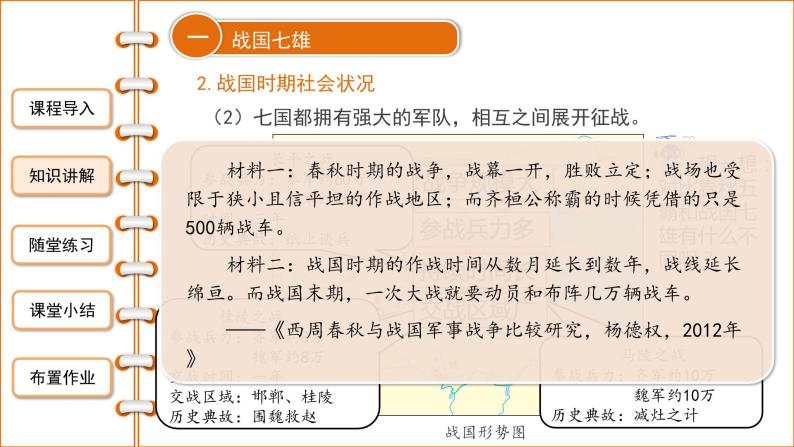 第七课《战国时期的社会变化》课件+教案+同步练习08