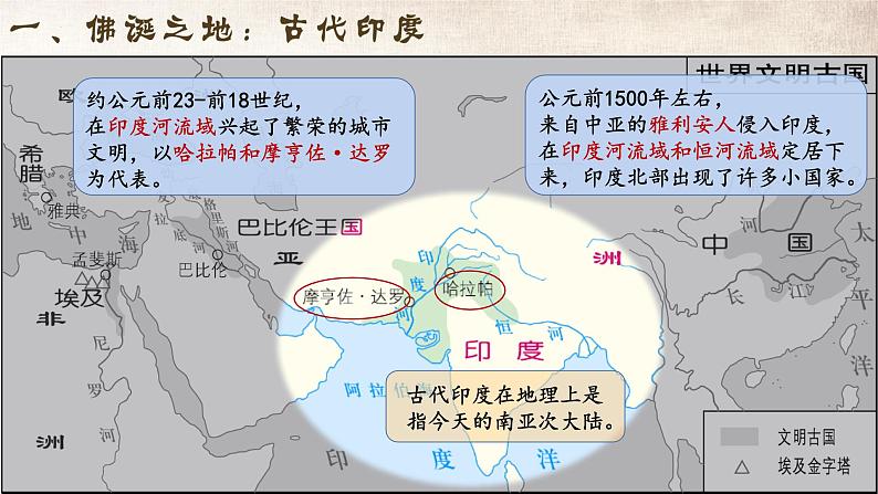 1.3古代印度  课件   年部编版九年级历史上册04