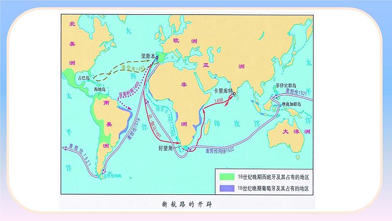 5.15.探寻新航路 课件 2022-2023学年部编版九年级历史上册06