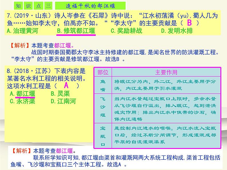 7.人教版中国历史七年级上册《新编基础训练》第7课《战国时期的社会变化》评析课件04