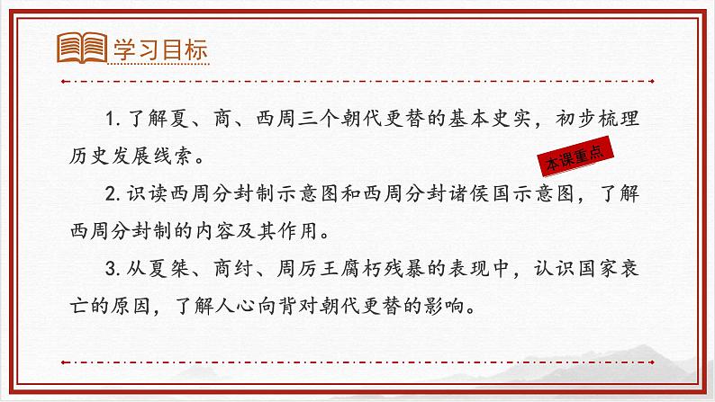 部编版七年级历史上册--第4课夏商周的更替  (课件）第3页