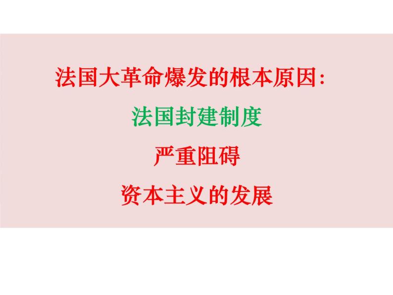 2022人教版初中九年级上册第19课《法国大革命和拿破仑帝国》PPT课件05