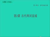 历史人教版九年级上册同步教学课件第1单元古代亚非文明第2课古代两河流域1