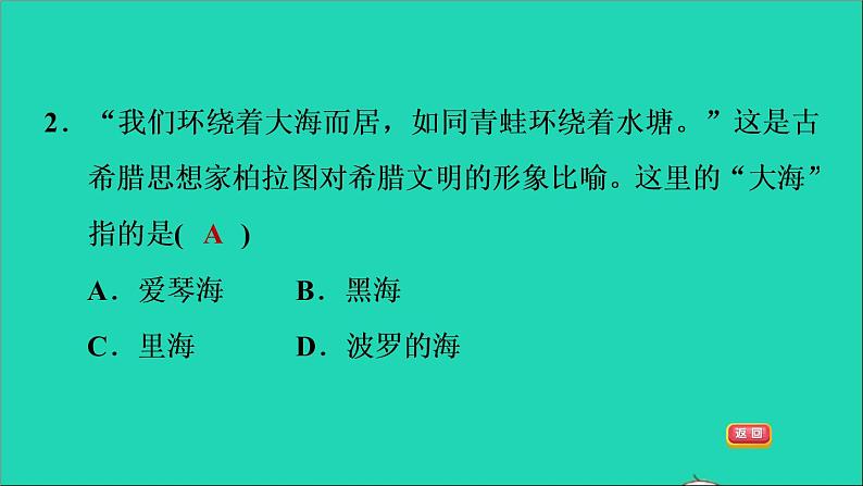 历史人教版九年级上册同步教学课件第2单元古代欧洲文明第4课希腊城邦和亚历山大帝国104