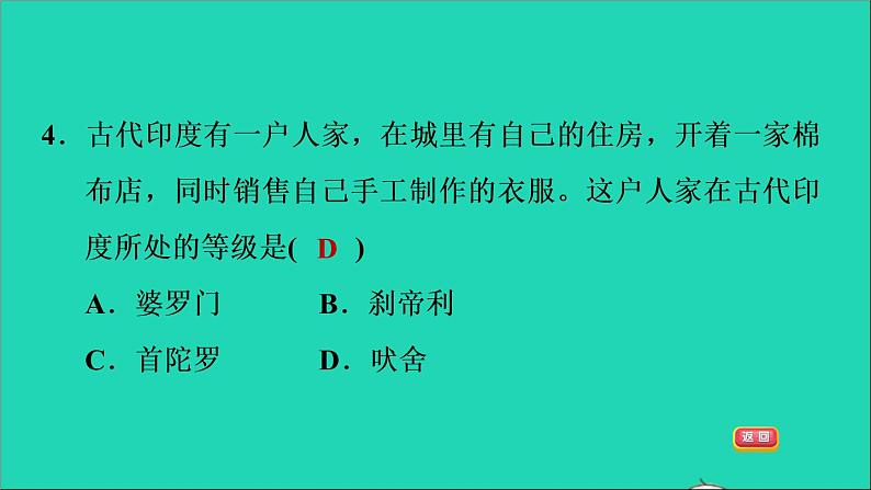 历史人教版九年级上册同步教学课件第1单元古代亚非文明第3课古代印度1第6页