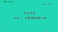 历史人教版九年级上册同步教学课件期末专题复习专项训练一选择题题型专项