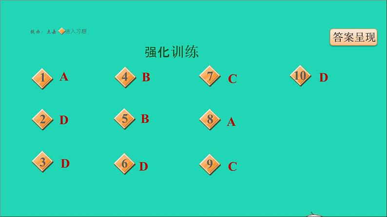 历史人教版九年级上册同步教学课件期末专题复习专项训练一选择题题型专项第2页