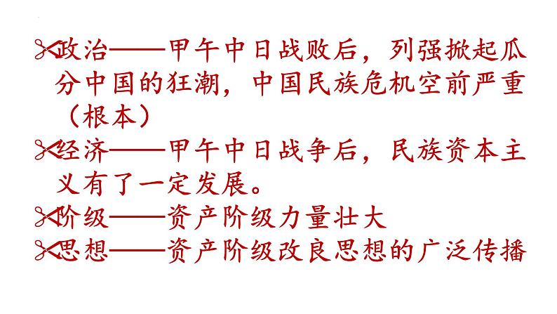 2.6戊戌变法课件    2022-2023学年部编版八年级历史上册06