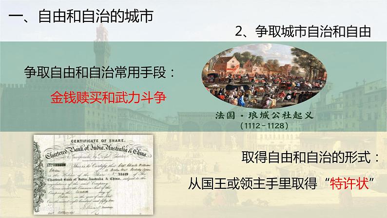 部编版九上历史 第9课 中世纪城市和大学的兴起（课件）第5页