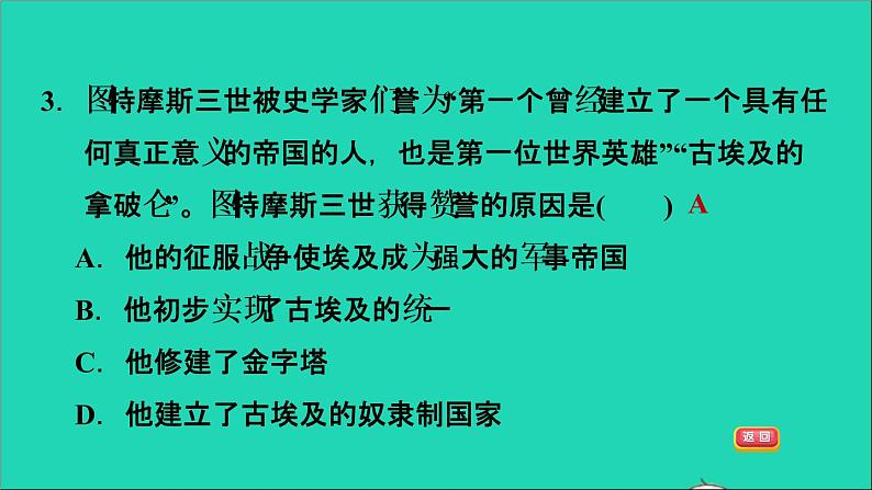 历史人教版九年级上册同步教学课件第1单元古代亚非文明第1课古代埃及06