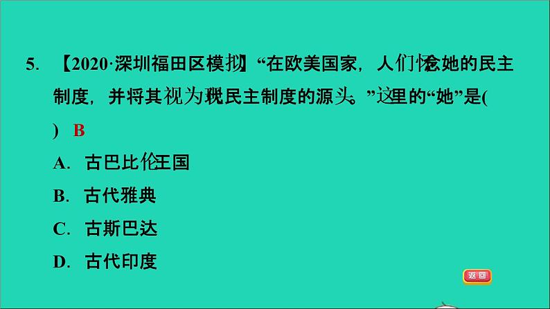 历史人教版九年级上册同步教学课件第2单元古代欧洲文明第4课希腊城邦和亚历山大帝国第8页