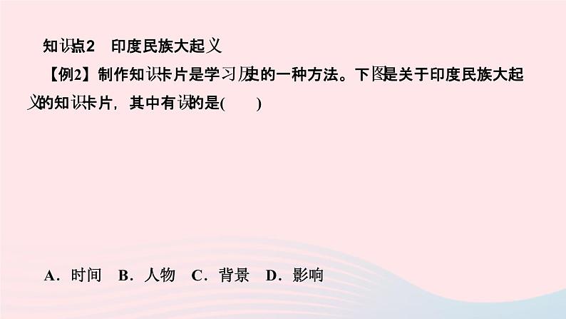 历史人教版九年级下册同步教学课件第1单元殖民地人民的反抗与资本主义制度的扩展第1课殖民地人民的反抗斗争作业05