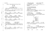 2020年广西柳州中考历史试卷含答案Word版