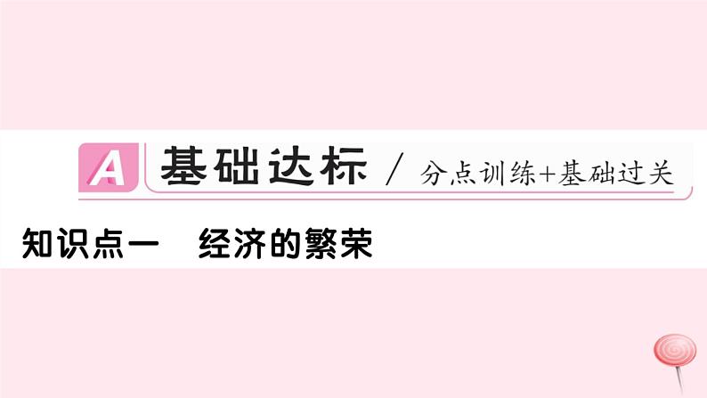 历史人教版七年级下册同步教学课件第1单元隋唐时期：繁荣与开放的时代第3课盛唐气象习题第2页