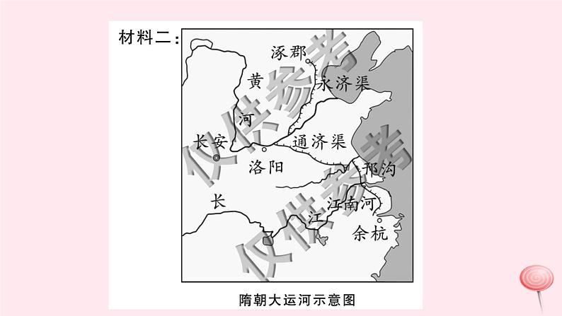 历史人教版七年级下册同步教学课件第1单元隋唐时期：繁荣与开放的时代考点精练习题05